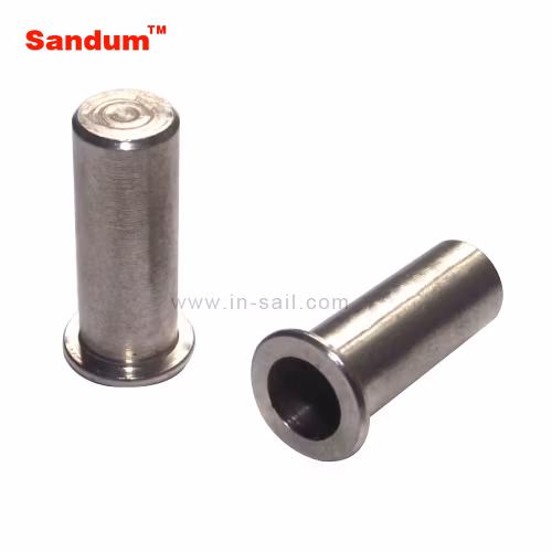 Inserts hexagonaux en titane aveugle de haute qualité, écrou à rivets