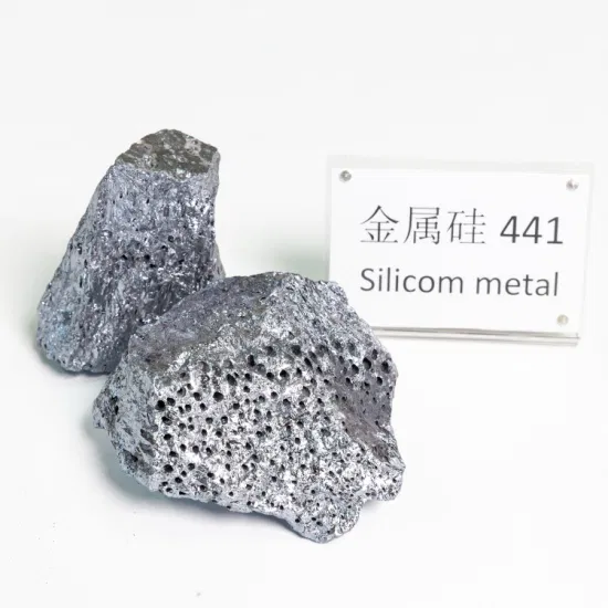Silicium-métal industriel personnalisé de qualité 2202 3303 411 pour réfractaire