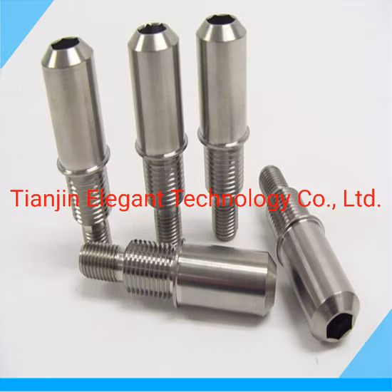 Boulons en titane Allex tige de vélo hexagonale vis à tête conique/M3 M4 M5 M6 M8 M10 Gr2 Gr5 vis à tête Torx en titane/attache en titane